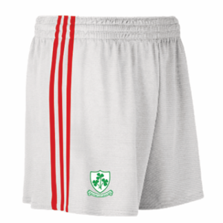 White/Red Shorts