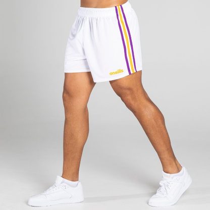 White/Purple/Amber Shorts (Cresting available) - Image 3