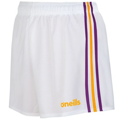 White/Purple/Amber Shorts (Cresting available)