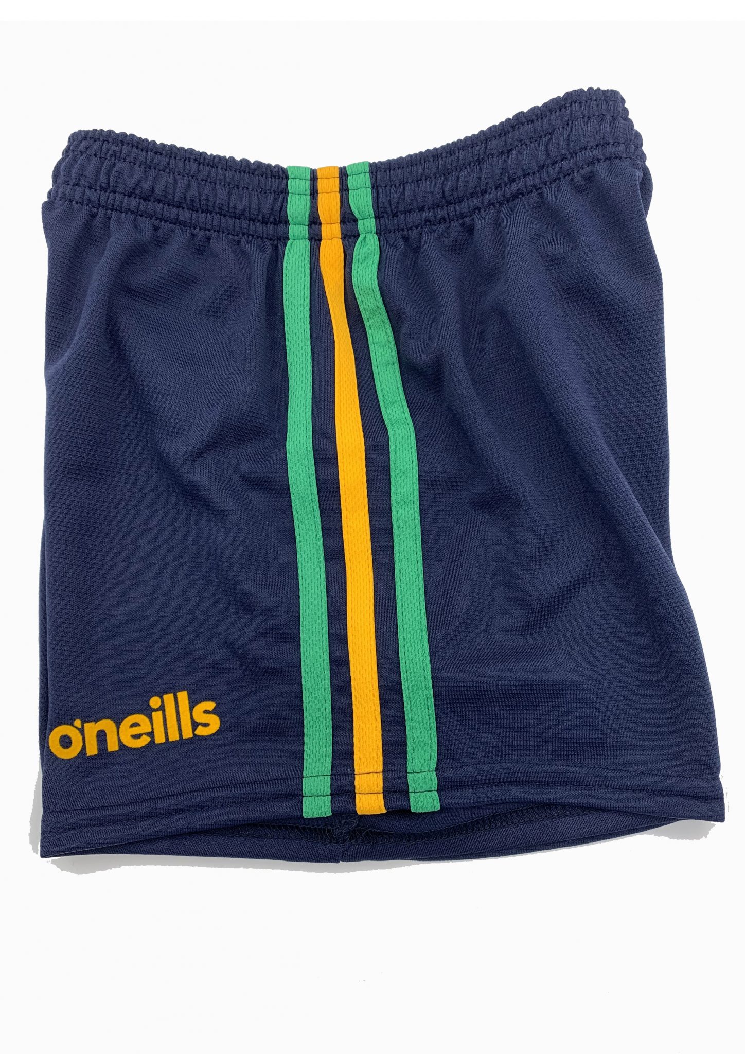 Navy, Green & Yellow Playing Shorts - Team Kit