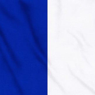 Flag Royal & White