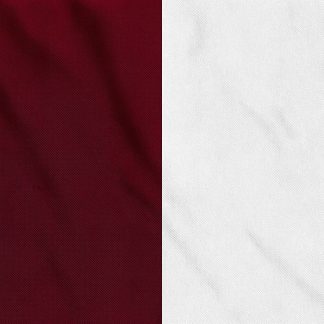 Flag Maroon & White