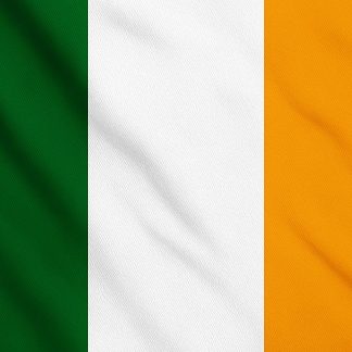 Flag Green White Orange Tri colour