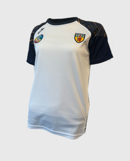 Antrim Camogie White T-Shirt 2025