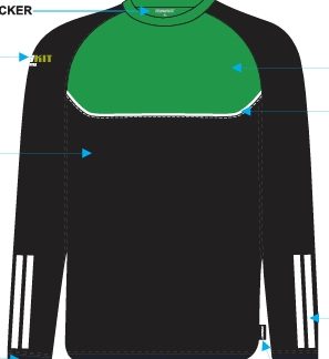 Windcheater Black/Green