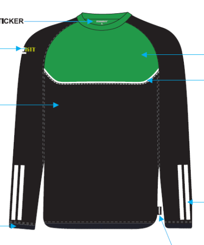 Windcheater Black/Green