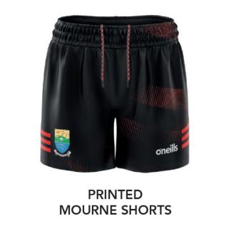Ahoghill Mourne Printed Shorts
