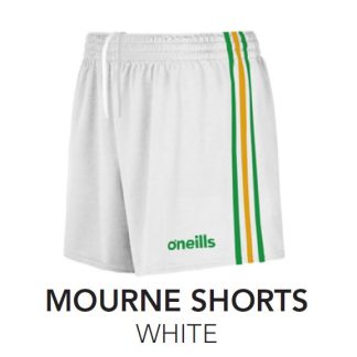 Dunloy Mourne Shorts White (PO)