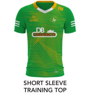 Dunloy Training Top Green/Amber (PO)