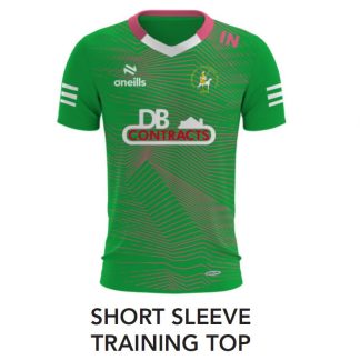 Dunloy Training Top Green/Pink (PO)