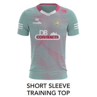Dunloy Training Top Mint/Pink (PO)