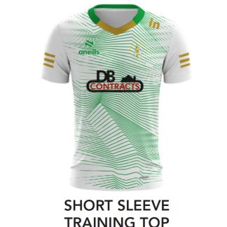 Dunloy Training Top White/Green (PO)