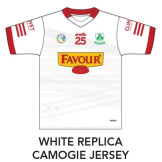 Loughguile White Replica Camogie Jersey (PO)