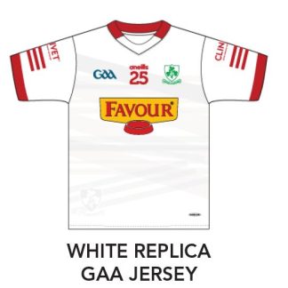 Loughguile White Replica Jersey (PO)