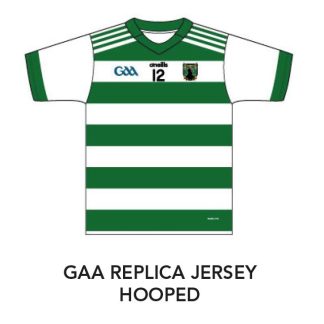Wolfe Tones GAA Replica Jersey Hooped