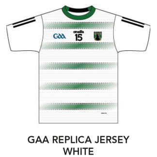 Wolfe Tones GAA Replica Jersey White