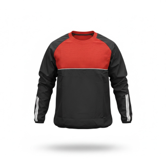 Windcheater Red Black
