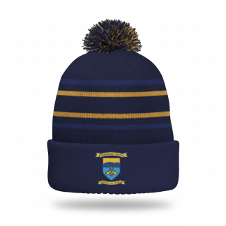 St Finbarrs Bluestack Bobble Hat