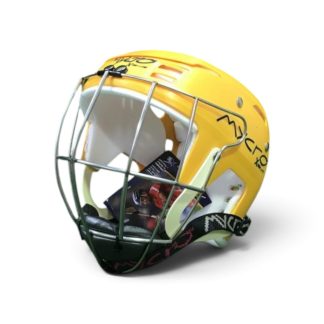 Yellow with Green Stripe Mycro Helmet (Copy)
