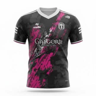 All Saints Training top Black Pink