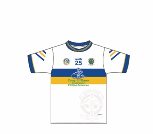 Rasharkin Camogie Top White