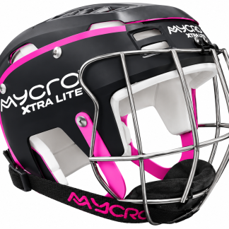 Black withPink Stripe Mycro Helmet
